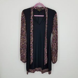 Huminska New York Tie Neck Dress